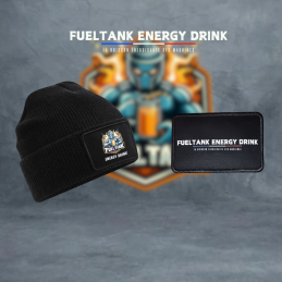 Bonnet Fueltank Energy + 2 patchs interchangeable